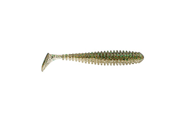 Image of Berkley PowerBait Saltwater Power Swimmer Soft Bait Lures, 4.3in, 6 Pack, Silver Flash, 1582194