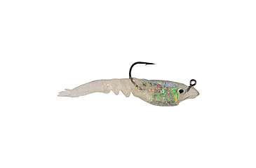 Image of Berkley PowerBait Saltwater Rattle Shrimp Soft Bait, 3in, 3 Pack, Coastal Candy, 1140862