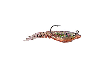 Image of Berkley PowerBait Saltwater Rattle Shrimp Soft Bait, 3in, 3 Pack, New Penny, 1140876