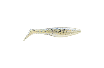 Image of Berkley PowerBait Saltwater The Champ Swimmer Soft Bait Lures, 8 Pack, 3in, Chartreuse Silver Flash, 1582210