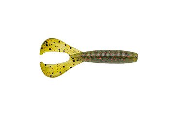 Image of Berkley PowerBait The Boss Grub Soft Bait, 4in, 8 Pack, Watermelon Red, 1546050