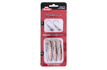 Image of Berkley PowerBait The Champ Swimmer Kit, 3in, 8 Pack, HD Yellow Perch and HD Bluegill, 1632050