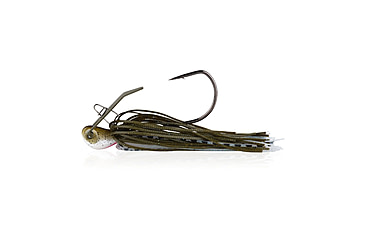 Image of Berkley SlobberKnocker Jig, 3/8 oz, Hook Size 4/0, Green Pumpkin Shad, 1570422
