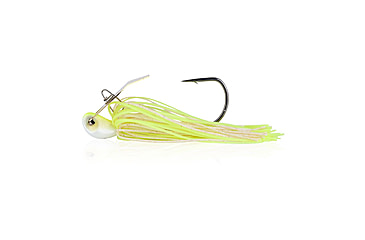 Image of Berkley SlobberKnocker Jig, 3/8 oz, Hook Size 4/0, White Chartreuse, 1570413
