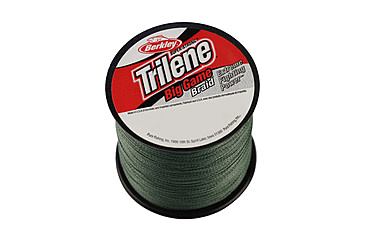 Image of Berkley Trilene Big Game Braid Line, 50lb, Lo-Vis Green, 0.014 in/0.35 mm, 1512598