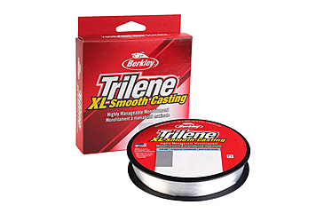 Image of Berkley Trilene XL Mono Filler Spool 6lb 330yd, Fluorescent Clear/Blue, 0.009 in/0.22 mm, 1562102