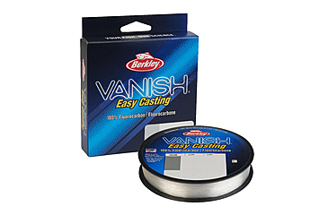 Image of Berkley Vanish Fluorocarbon Line 4lb 250yd Filler Spool, Clear, 0.007 in/0.17 mm, 1562610