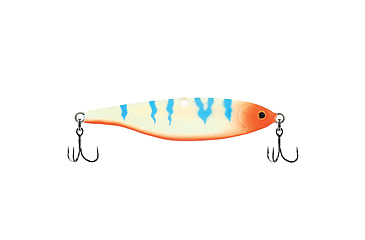 Image of Berkley Vibrato Saltwater Hard Bait, Metal Jig, Blue Glow Tiger, 28, 1548023