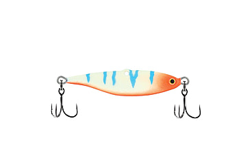 Image of Berkley Vibrato Saltwater Hard Bait, Metal Jig, Blue Glow Tiger, 7, 1547991
