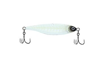 Image of Berkley Vibrato Saltwater Hard Bait, Metal Jig, Ghostescent, 10, 1548001