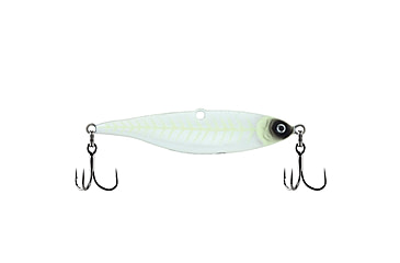 Image of Berkley Vibrato Saltwater Hard Bait, Metal Jig, Ghostescent, 21, 1548017
