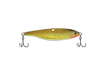 Image of Berkley Vibrato Saltwater Hard Bait, Metal Jig, Nat Golden Shiner, 28, 1548028