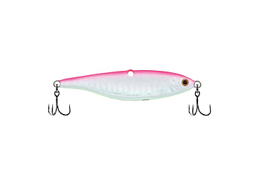 Image of Berkley Vibrato Saltwater Hard Bait, Metal Jig, Pinkescent, 28, 1548031