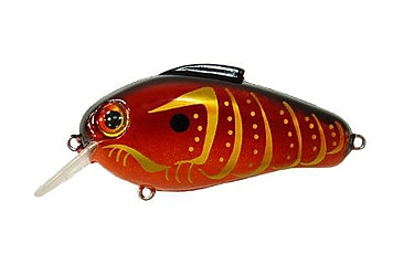 Image of Bill Lewis Echo Creature Bait, 1, 2.25 -- 2.25in, Rayburn Red Craw, BLF-EC587