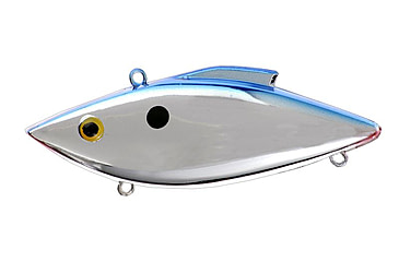 Image of Bill Lewis Floating Rat-L-Trap Hard Bait, Chrome Blue Back, 1/2 oz, BLF-FR25B