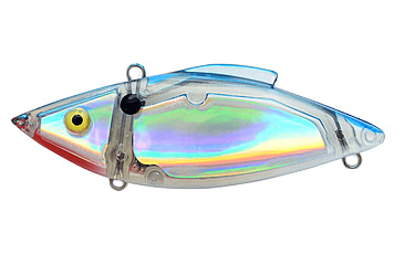 Image of Bill Lewis Super-Trap Hard Bait, Lectric Silver/No Pattern - Saltwater, 1-1/2 oz, BLF-STL1S