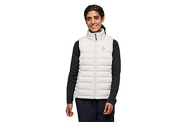 Image of Black Diamond Access Down Vest - Womens, Alloy, Large, AP7440991000LRG1