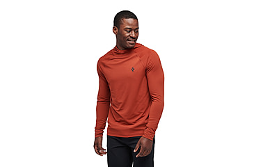 Image of Black Diamond Alpenglow Hoody - Mens, Burnt Sienna, Large, AP7520206044LRG1