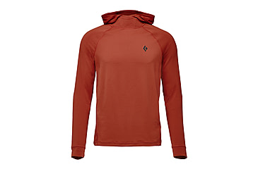 Image of Black Diamond Alpenglow Hoody - Mens, Burnt Sienna, Large, AP7520206044LRG1