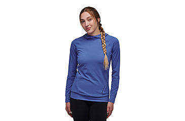 Image of Black Diamond Alpenglow Hoody - Womens, Clean Blue, Large, AP7520804063LRG1