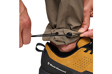 Image of Black Diamond Alpine Hybrid Pants - Mens, Flax/Dark Curry, 32, AP74304396310321