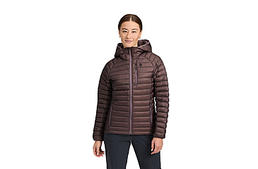 Image of Black Diamond Approach Down 1.0 Hoody - Womens, Dark Mauve, Extra Large, AP7440936048XLG1