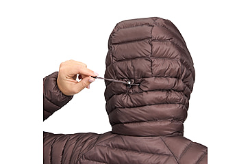 Image of Black Diamond Approach Down 1.0 Hoody - Womens, Dark Mauve, Extra Large, AP7440936048XLG1