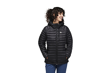 Image of Black Diamond Approach Down Hoody - Womens, Black, Extra Large, AP7440930002XLG1
