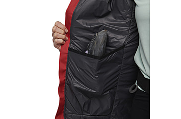 Image of Black Diamond Belay Parka - Womens, Coral Red, Large, AP7440136050LRG1