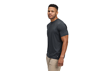 Image of Black Diamond Circuit Short Sleeve Tee - Mens, Black, Large, AP7520160002LRG1