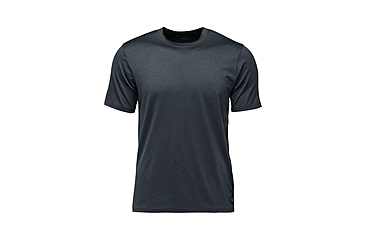 Image of Black Diamond Circuit Short Sleeve Tee - Mens, Black, Large, AP7520160002LRG1