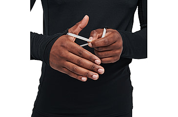 Image of Black Diamond Coefficient LT Crew - Mens, Black, Extra Large, AP7600250002XLG1