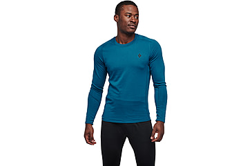Image of Black Diamond Coefficient LT Crew - Mens, Kingfisher, Extra Large, AP7600254015XLG1