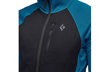 Image of Black Diamond Coefficient LT Hybrid Hoody - Mens, Kingfisher/Black, Large, AP7440519038LRG1