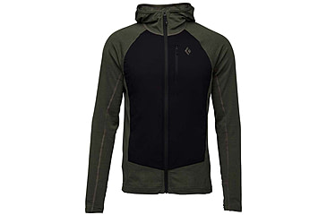 Image of Black Diamond Coefficient LT Hybrid Hoody - Mens, Tundra/Black, Large, AP7440519116LRG1