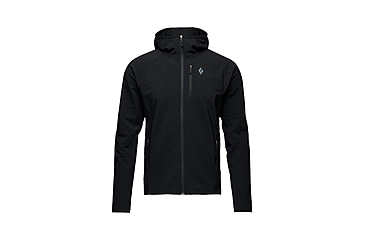 Image of Black Diamond Coefficient Storm FZ Hoody - Mens, Black, Small, AP7440180002SML1