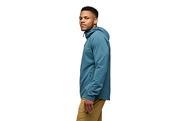 Image of Black Diamond Coefficient Storm FZ Hoody - Mens, Creek Blue, Large, AP7440184064LRG1