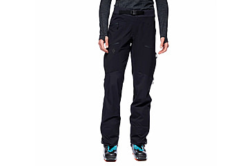 Image of Black Diamond Dawn Patrol Hybrid Pants - Womens, Black, Large, AP7410510002LRG1