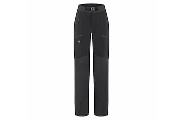 Image of Black Diamond Dawn Patrol Hybrid Pants - Womens, Black, Large, AP7410510002LRG1