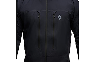 Image of Black Diamond Dawn Patrol Hybrid Shell - Mens, Black, Large, AP7470050002LRG1