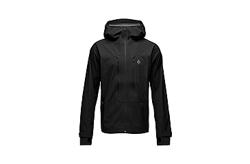 Image of Black Diamond Dawn Patrol Hybrid Shell - Mens, Black, Large, AP7470050002LRG1