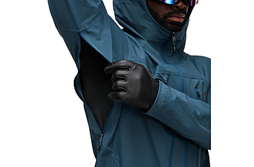 Image of Black Diamond Dawn Patrol Hybrid Shell - Mens, Midnight Blue, Extra Large, AP7470054034XLG1