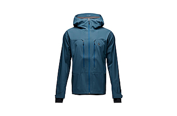 Image of Black Diamond Dawn Patrol Hybrid Shell - Mens, Midnight Blue, Extra Large, AP7470054034XLG1