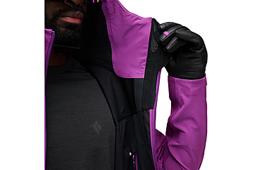 Image of Black Diamond Dawn Patrol Hybrid Shell - Mens, Piton Purple, Medium, AP7470055022MED1