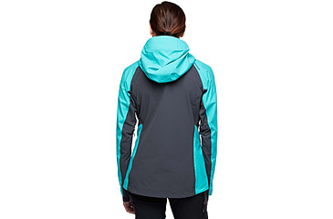 Image of Black Diamond Dawn Patrol Hybrid Shell Jacket - Women's, Dark Patina, Small, AP7450054050SML1