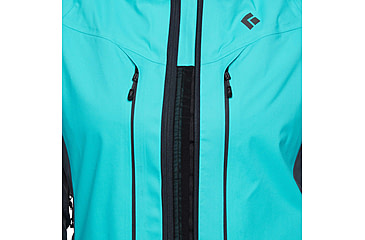 Image of Black Diamond Dawn Patrol Hybrid Shell Jacket - Women's, Dark Patina, Small, AP7450054050SML1