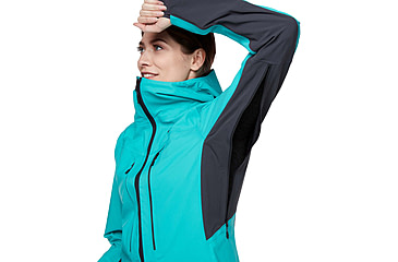 Image of Black Diamond Dawn Patrol Hybrid Shell Jacket - Women's, Dark Patina, Small, AP7450054050SML1