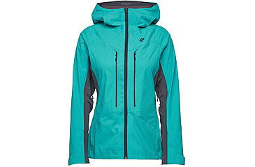 Image of Black Diamond Dawn Patrol Hybrid Shell Jacket - Women's, Dark Patina, Small, AP7450054050SML1