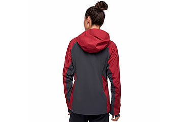 Image of Black Diamond Dawn Patrol Hybrid Shell Jacket - Women's, Wild Rose, Large, AP7450056012LRG1