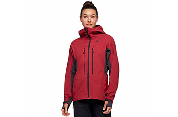 Image of Black Diamond Dawn Patrol Hybrid Shell Jacket - Women's, Wild Rose, Large, AP7450056012LRG1